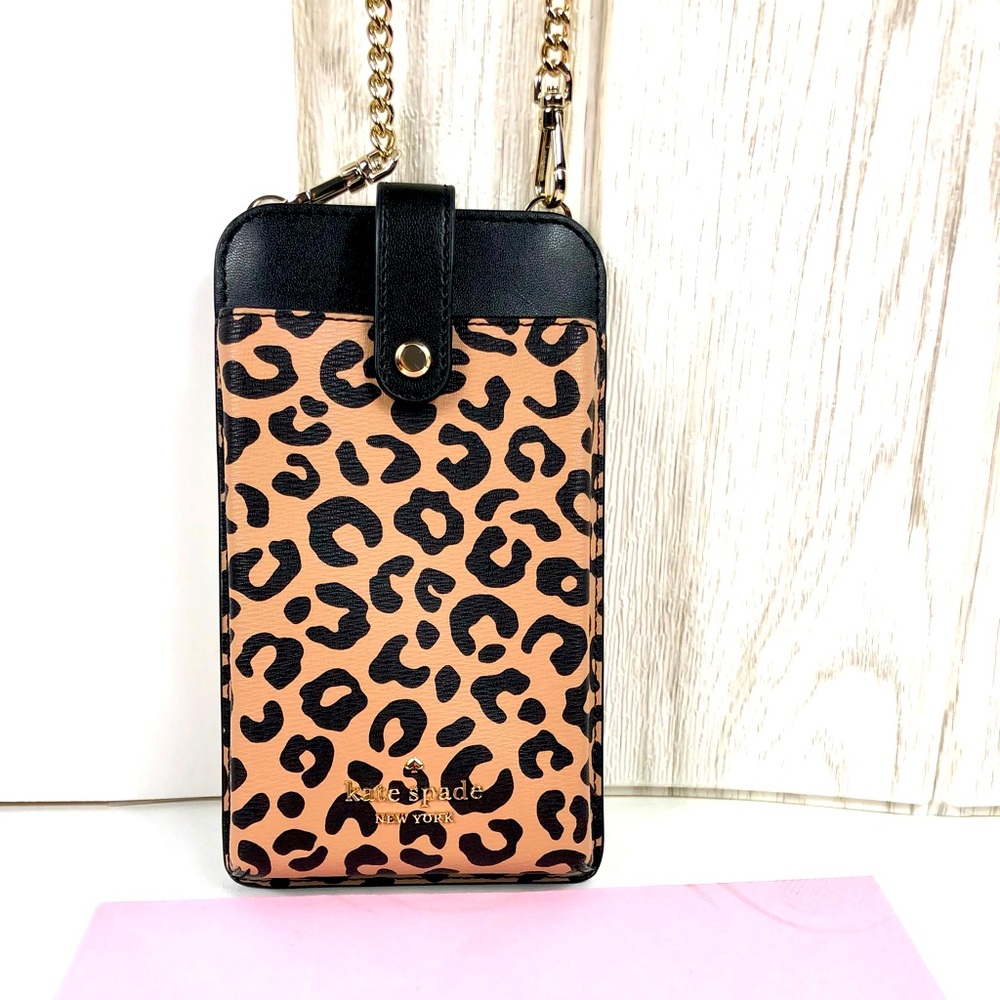 KATE SPADE GRAPHIC LEOPARD MULTI BLACK